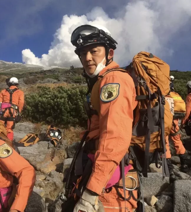 山岳救助隊として現場に立つ松村和大